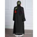 Robe musulmane dubai Abaya femmes musulmanes fantaisie long islamique Vêtements filles arabes perle robe noire abaya